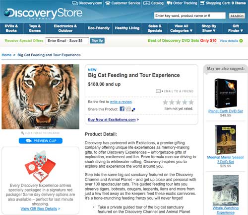 Big Cat Rescue Tours featured on Discovery Channel