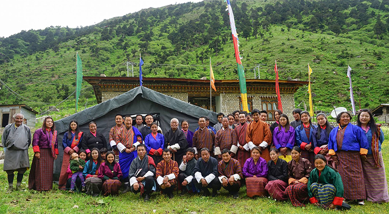 JOMOLHARI Bhutan Insitu Conservation Work